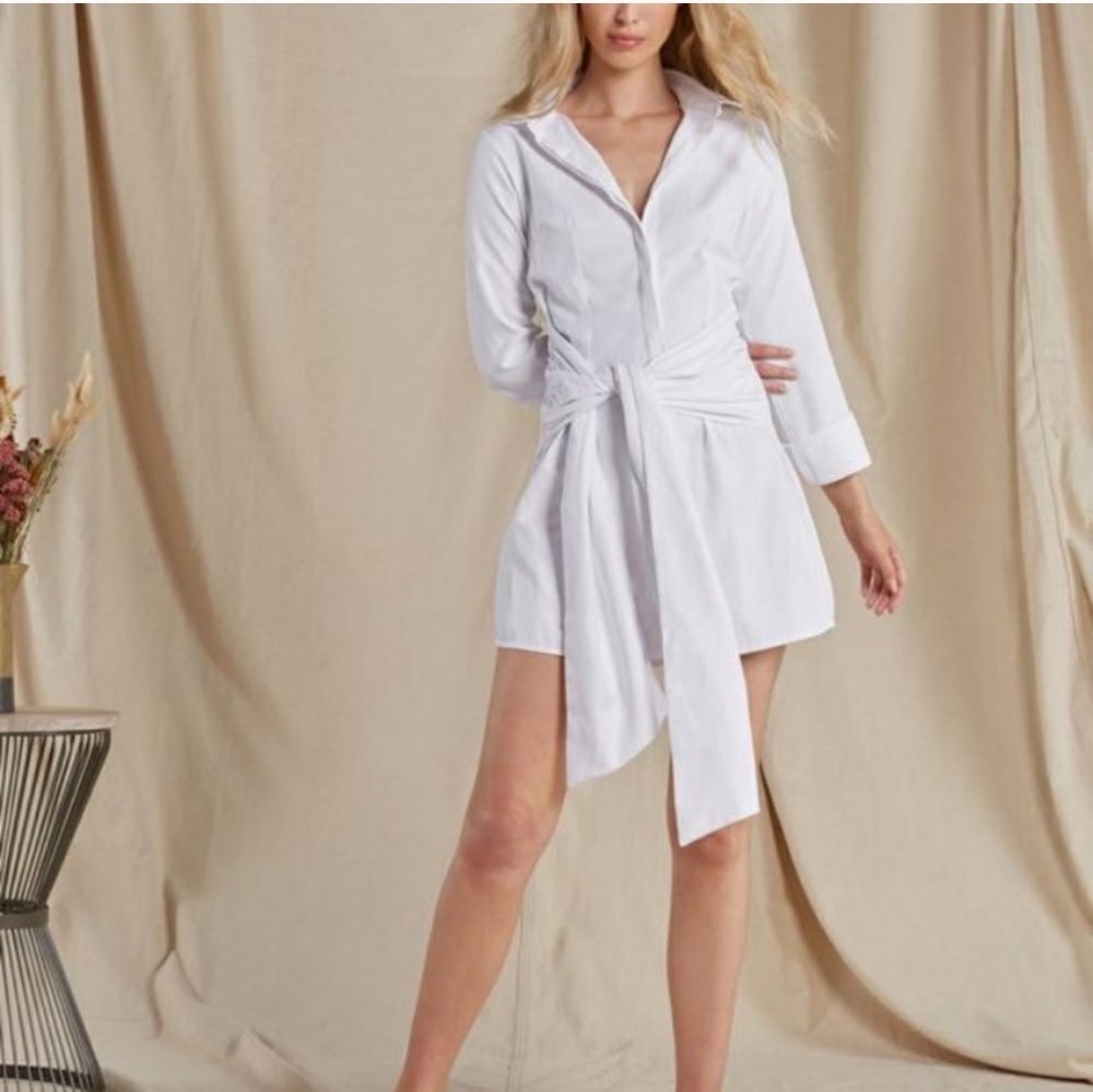 Lani the Label White ShirtDress